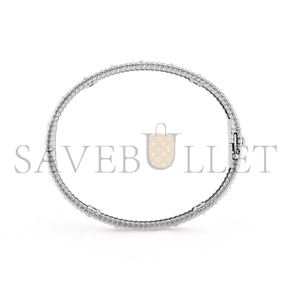 V*N CL*F perlÉe clovers bracelet, small model vcarp3o300